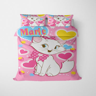 Funda Nórdica Rosa Los Aristogatos Marie Coeurs