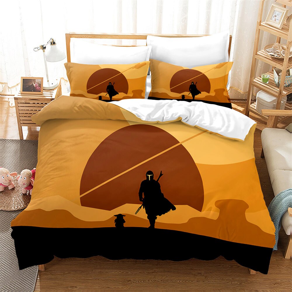 Funda Nórdica Star Wars El Mandaloriano Dibujo