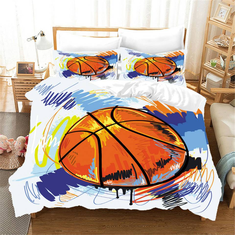 Estilo De Dibujo De Baloncesto Funda Nórdica