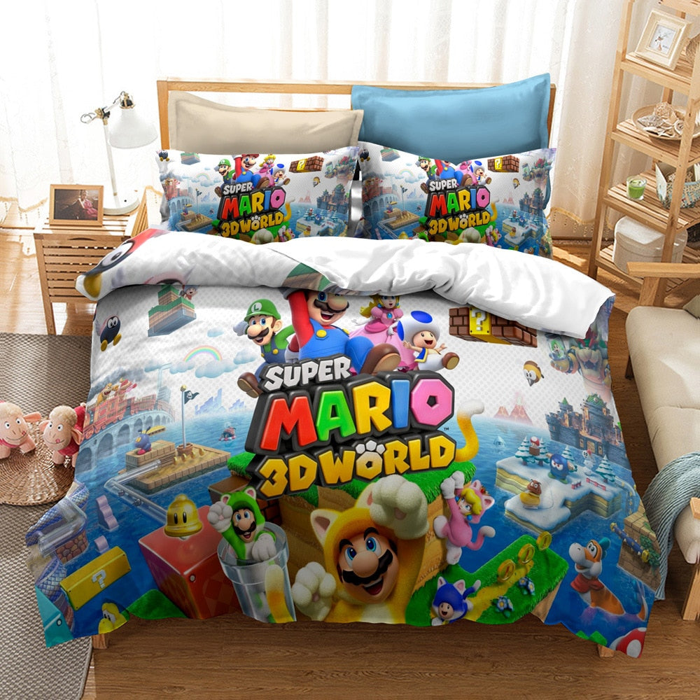 Funda Nórdica Super Mario 3d World