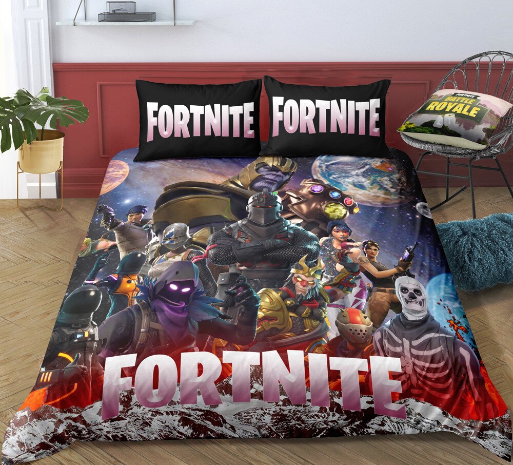 Súper Thanos Fortnite Funda Nórdica