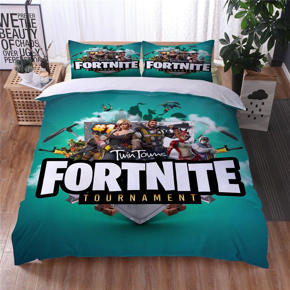 Funda Nórdica Fortnite Turquesa