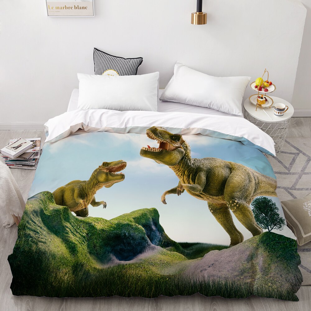 Funda Nórdica Tiranosaurios En Las Montañas