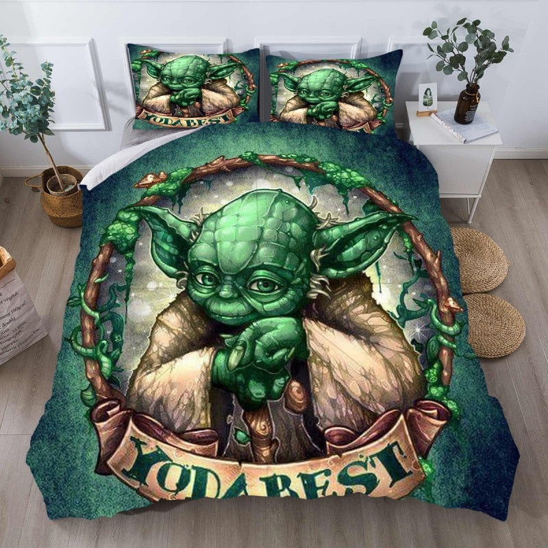 Star Wars Maestro Yoda Verde Funda Nórdica