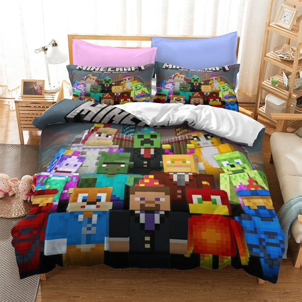 Funda Nórdica Doble De Minecraft