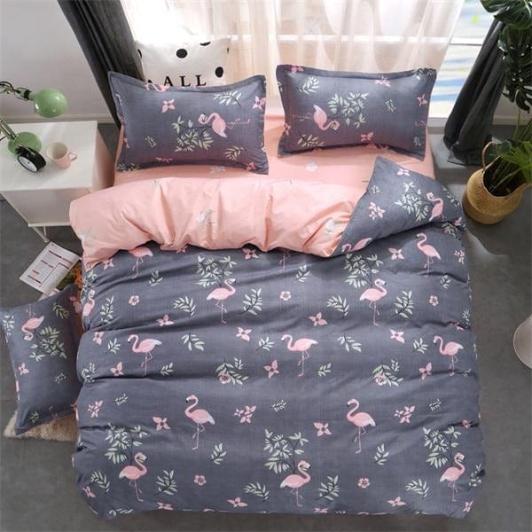 Funda Nórdica 220x240 Gris Rosa