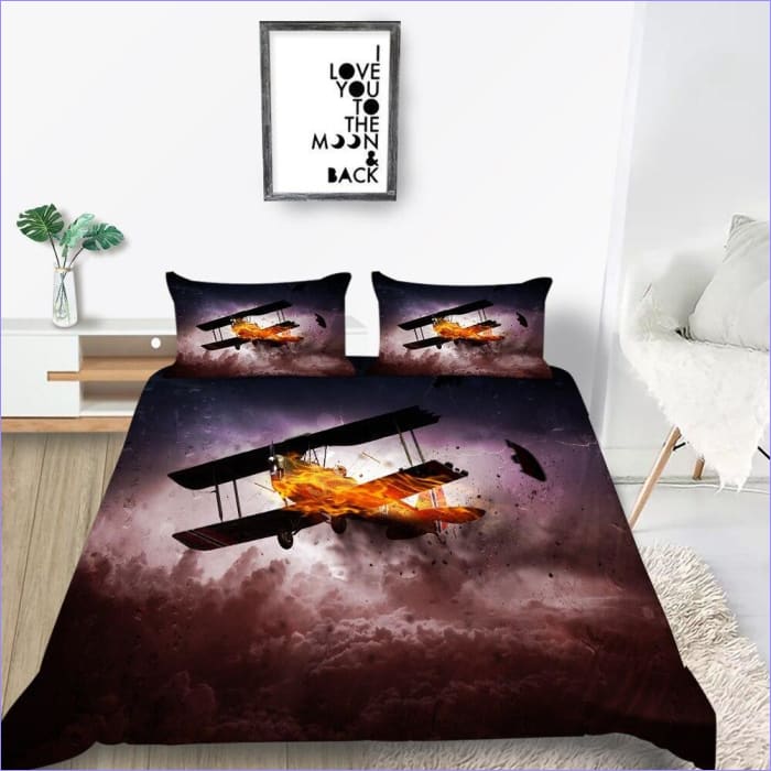 Avión Red Baron Funda Nórdica