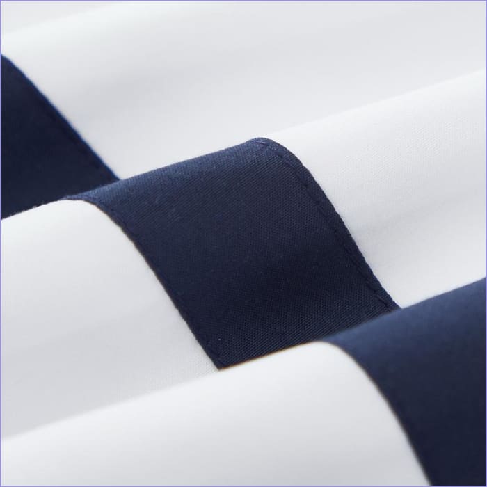 Funda Nórdica Blanca Y Azul