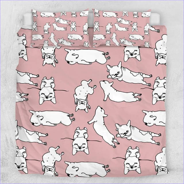 Bulldog De Yoga Funda Nórdica