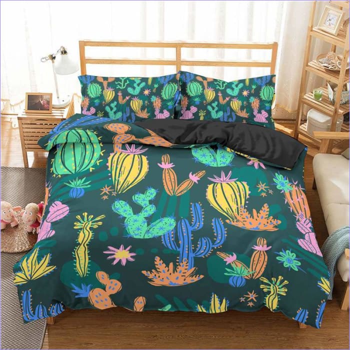 Funda Nórdica Cactus Colorido