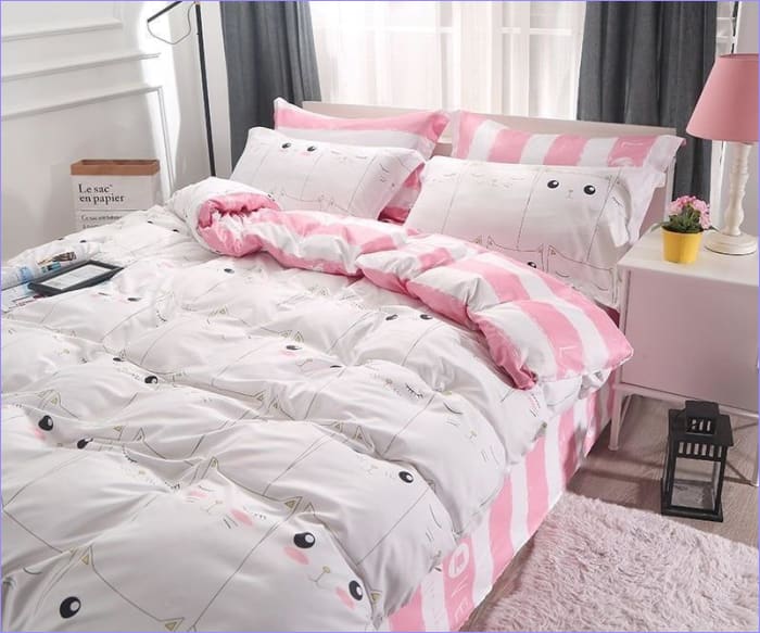 Funda Nórdica Gatos Kawaii