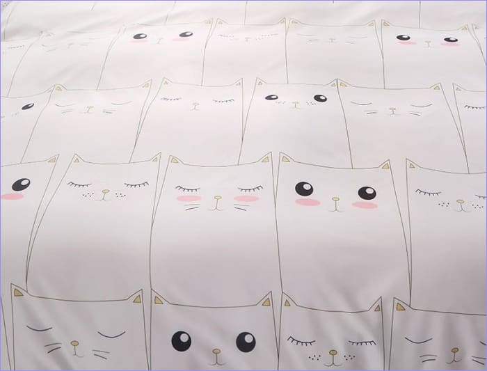 Funda Nórdica Gatos Kawaii