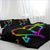 Corazón De Neón Multicolor Funda Nórdica