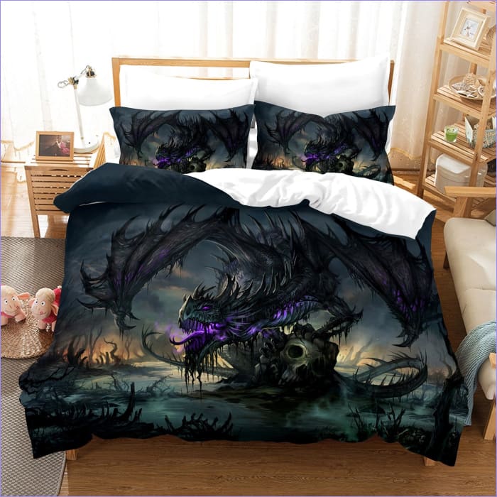 Dragón Oscuro Funda Nórdica