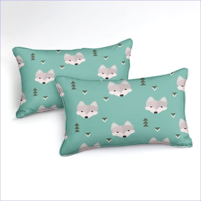 Niño Cabeza De Lobo Funda Nórdica