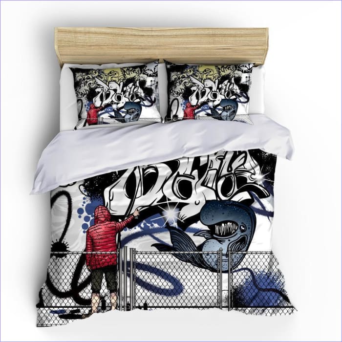 Funda Nórdica Graffiti 1 Persona