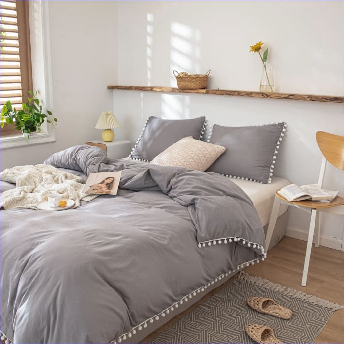 Funda Nórdica Gris Capullo