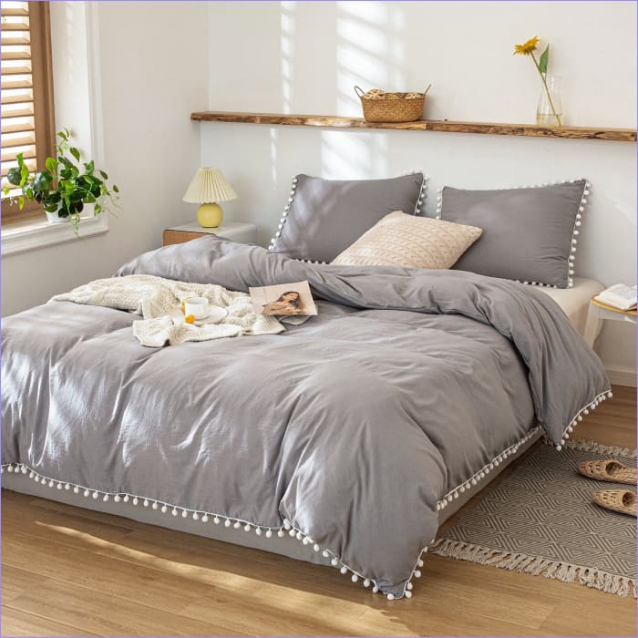 Funda Nórdica Gris Capullo