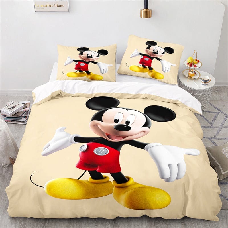 Mickey Niño Amarillo Funda Nórdica