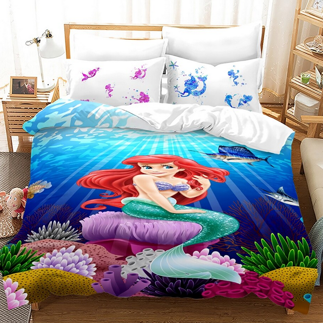 La Sirenita Coral Funda Nórdica