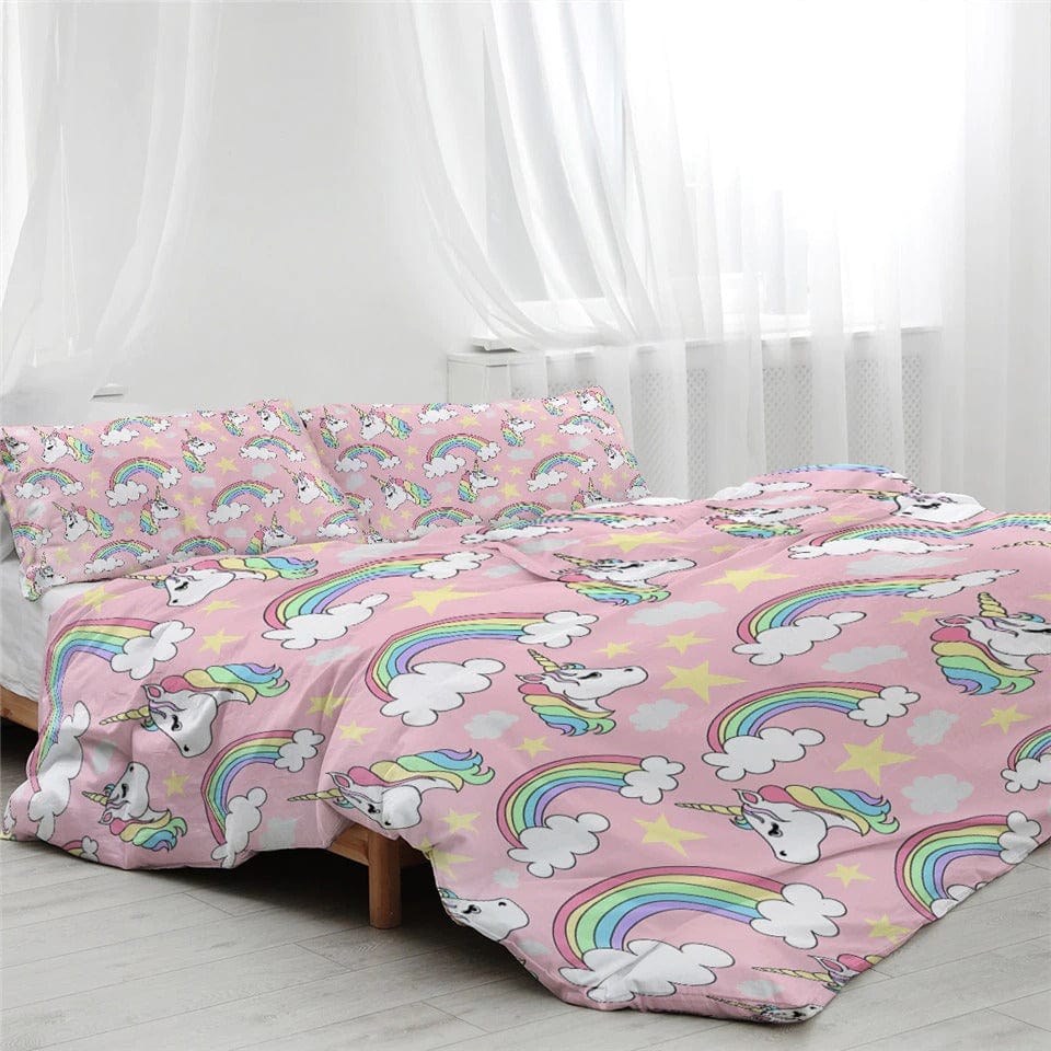 Unicornio Emoji Funda Nórdica