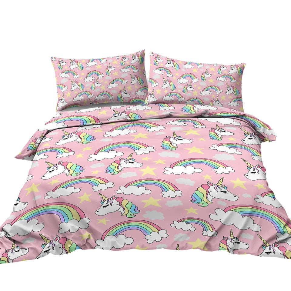 Unicornio Emoji Funda Nórdica