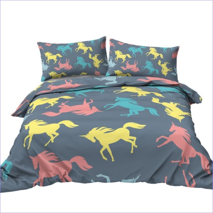 Funda Nórdica Unicornios Multicolores