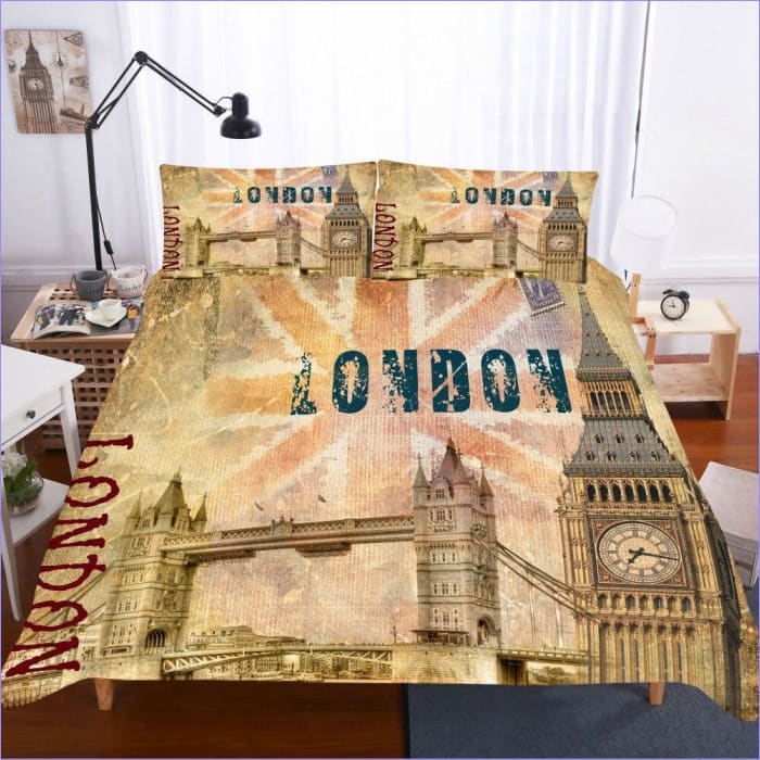 Londres Vintage Funda Nórdica