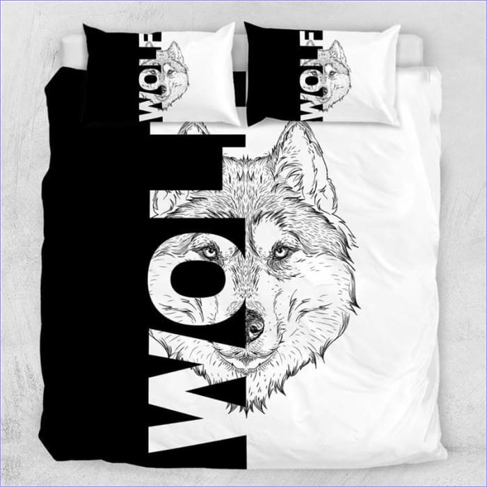 Lobo De Dibujos Animados Funda Nórdica