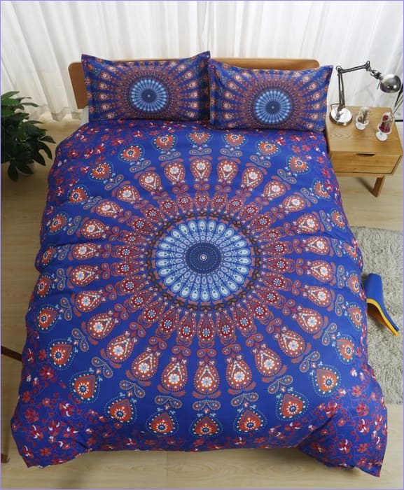 Mandala Colorida Funda Nórdica