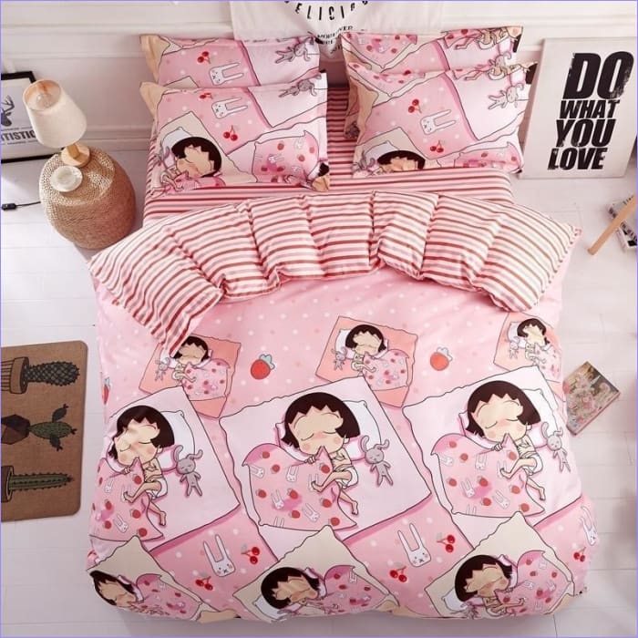 Chica Manga Funda Nórdica