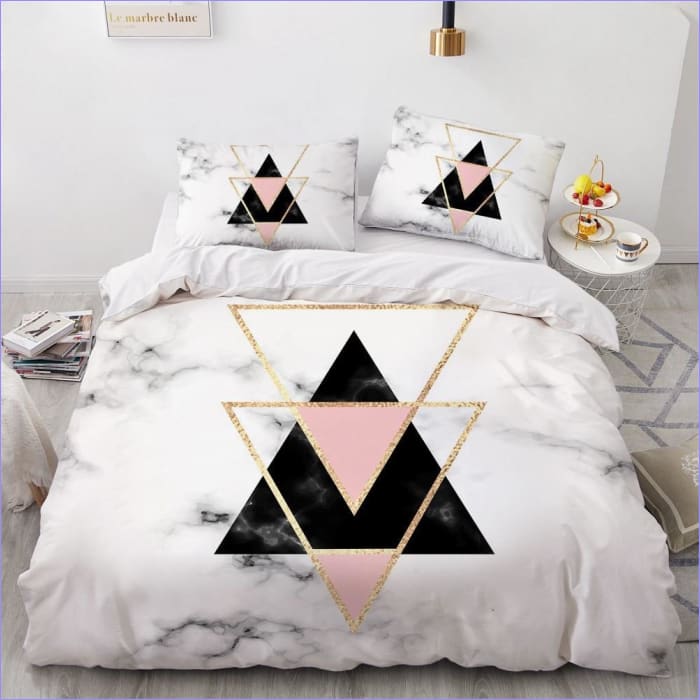 Mármol De Triangulación Funda Nórdica