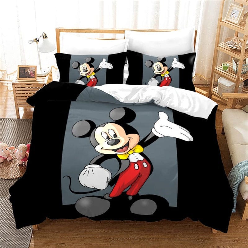 Mickey Mouse Negro Funda Nórdica