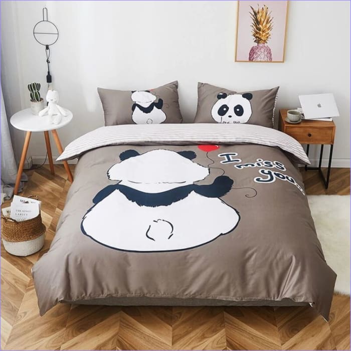 Panda Te Extraño Funda Nórdica