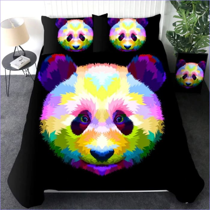 Funda Nórdica Panda Multicolor