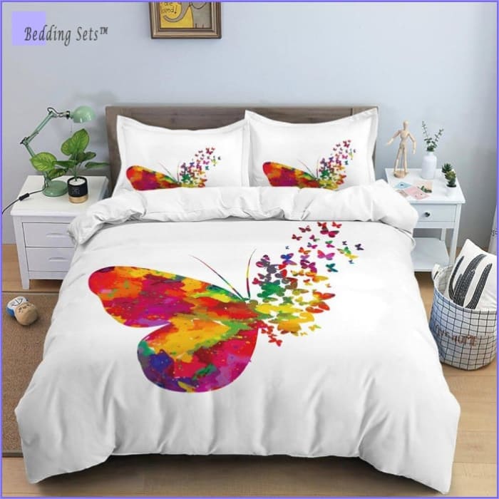 Funda Nórdica Mariposa Multicolor