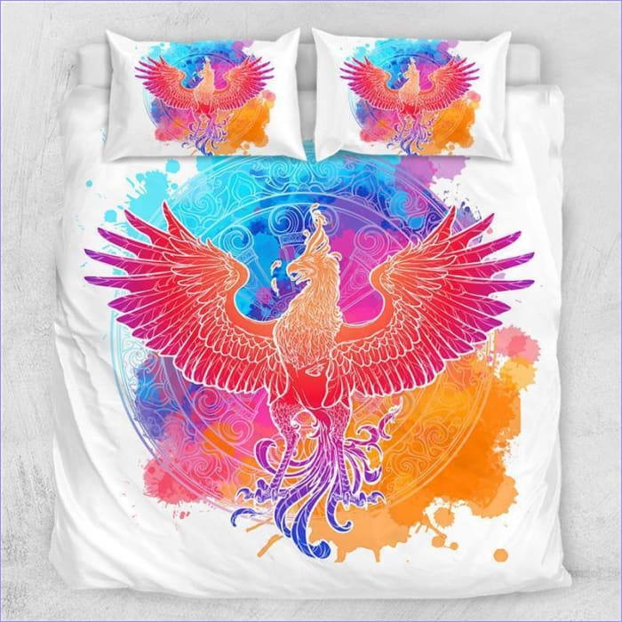 Fénix Colorido Funda Nórdica