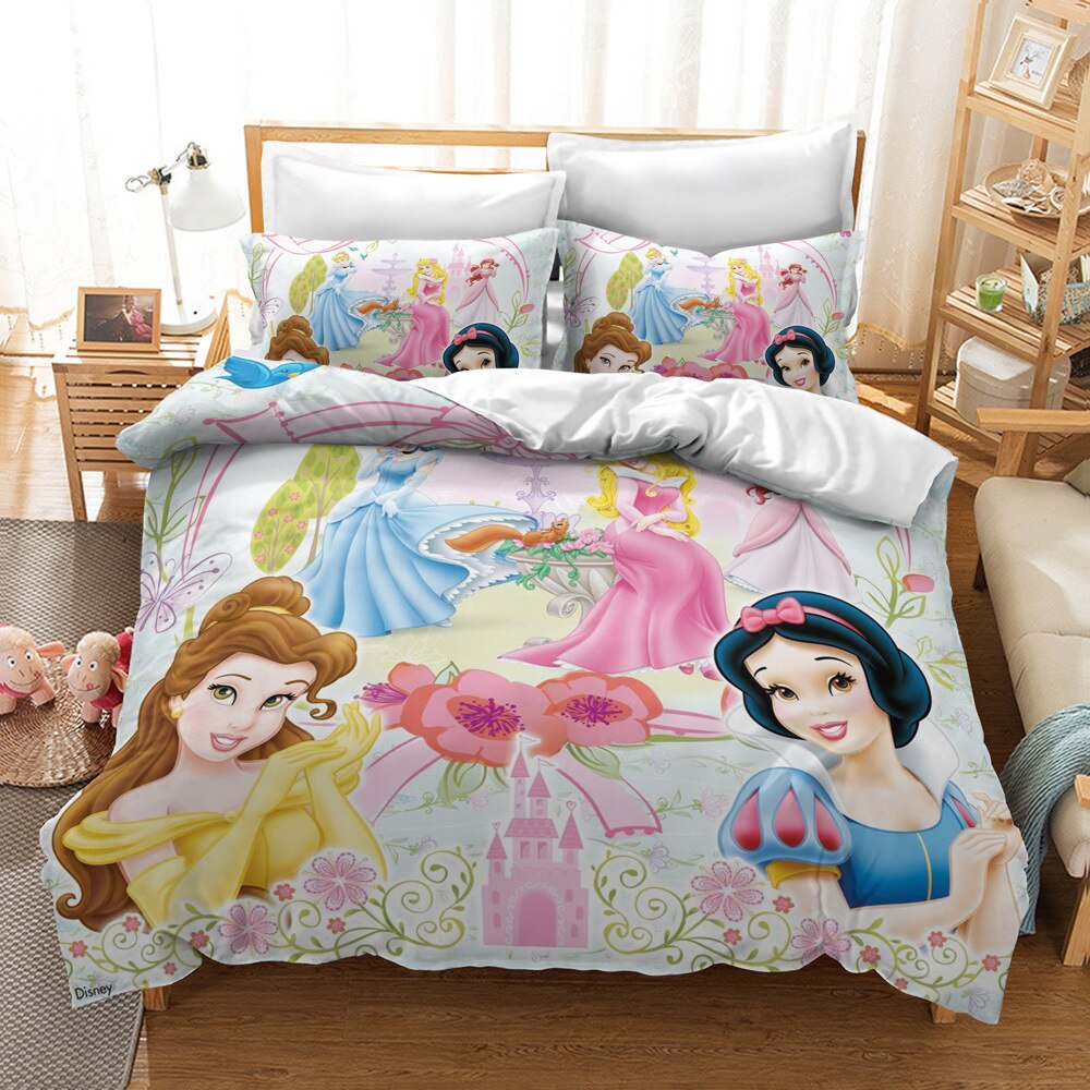 Princesas Disney Amigos Funda Nórdica