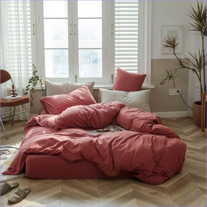 Funda Nórdica Ladrillo Rojo