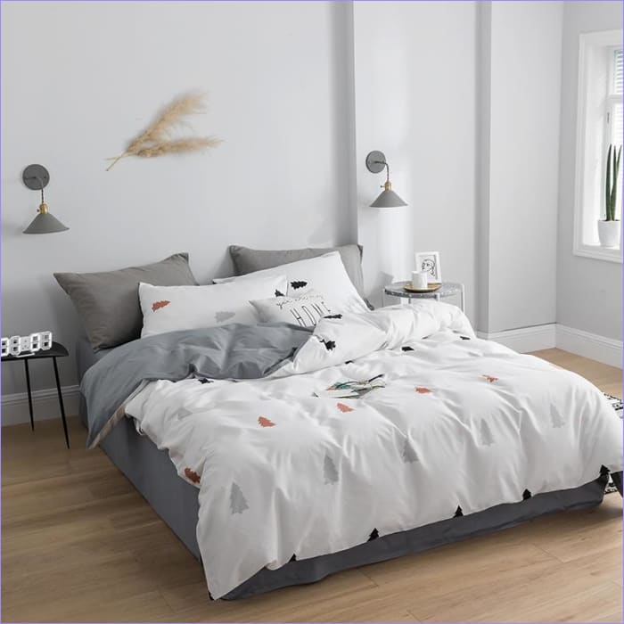 Abetos Escandinavos Funda Nórdica