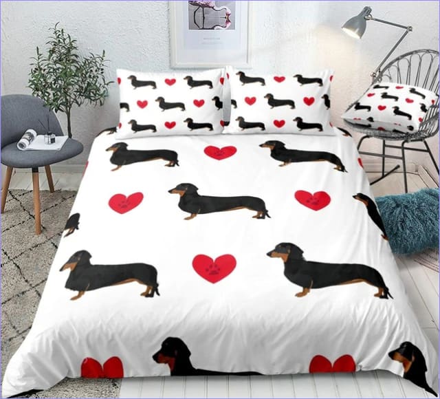Amantes Del Dachshund Funda Nórdica