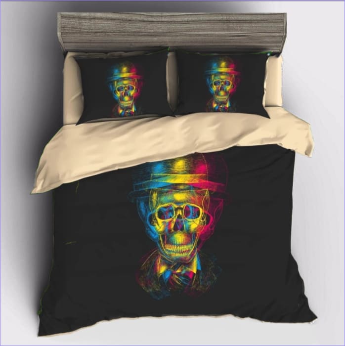 Cráneo Anónimo Funda Nórdica