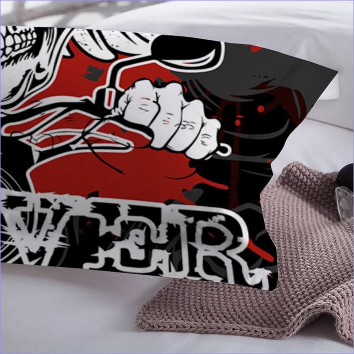 Cráneo De Motorista Funda Nórdica