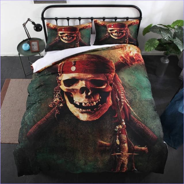 Calavera Pirata Funda Nórdica