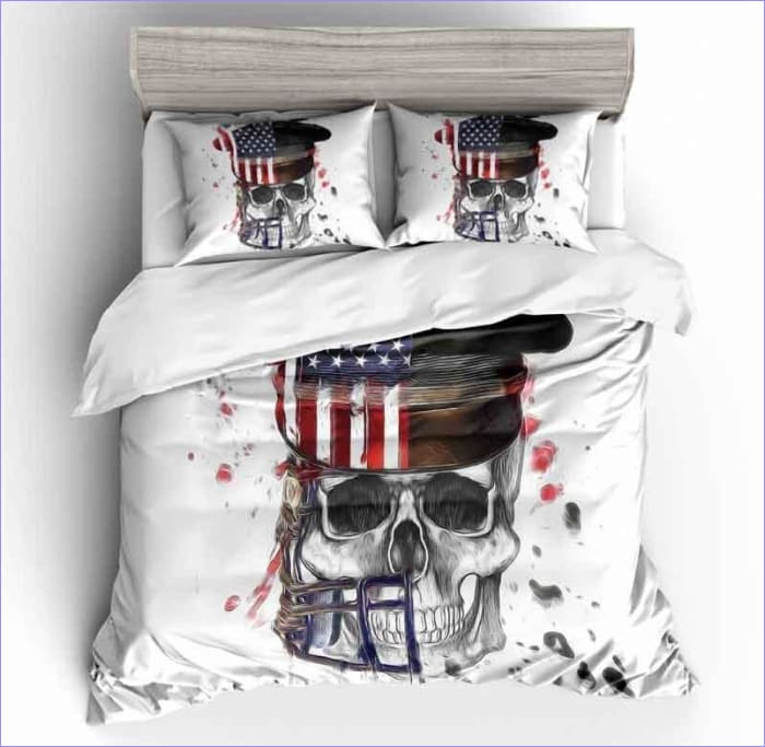 Cráneo Del Ejército De Ee. Uu. Funda Nórdica