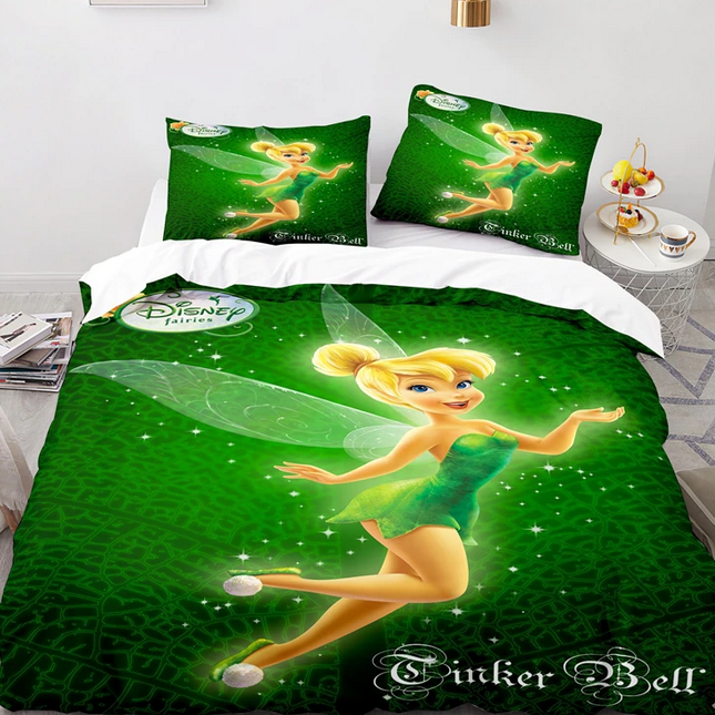 Funda Nórdica Verde Tinker Bell Fly