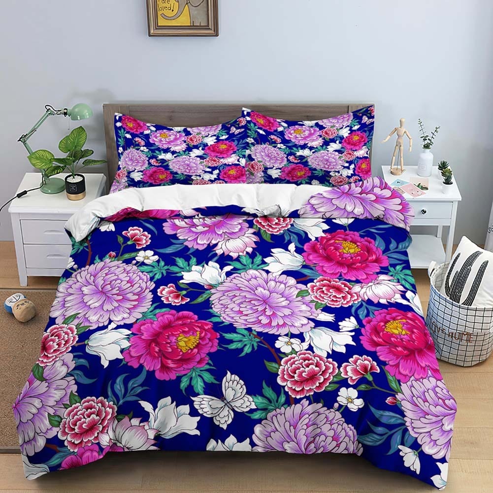 Funda Nórdica Flores Rosas Vintage 200x200