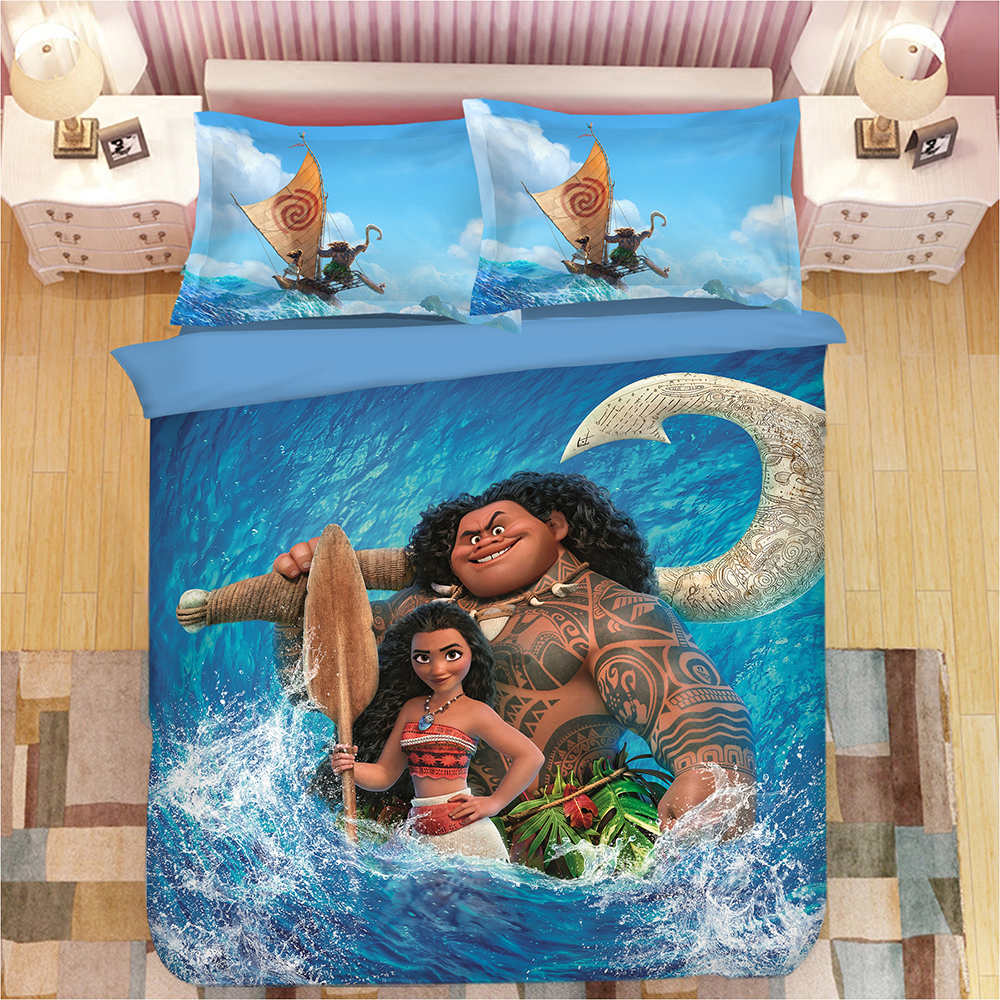 Moana En El Agua Funda Nórdica