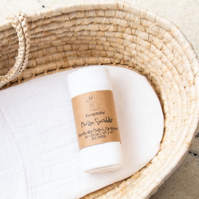 Manta De Bebé Blanca