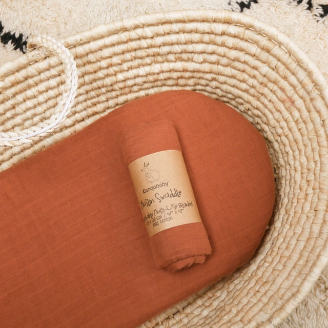 Manta De Bebé Marrón